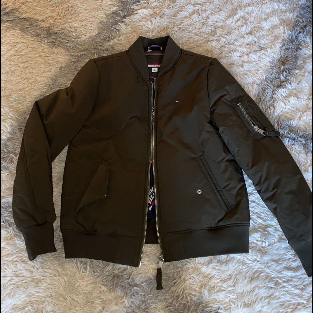 Tommy Hilfiger Hunter Green Puffer Coat ❤️